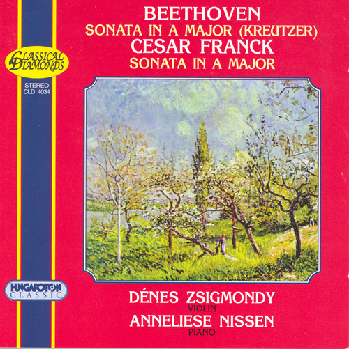 Imagen de apoyo de  BEETHOVEN: Violin Sonata No. 9, "Kreutzer" / FRANCK: Violin Sonata in A Major