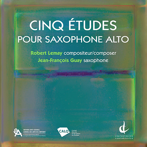 Imagen de apoyo de  LEMAY, R.: 5 Études for Alto Saxophone (Guay)