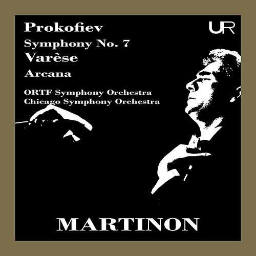 Imagen de apoyo de  PROKOFIEV, S.: Symphony No. 7 / VARÈSE, E.: Arcana (Orchestre National de l'ORTF, Chicago Symphony, Martinon) (1966, 1971)