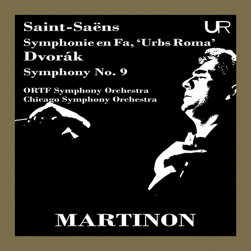 Imagen de apoyo de  SAINT-SAËNS, C.: Symphony, "Urbs Roma" / DVOŘÁK, A.: Symphony No. 9, "From the New World" (Martinon) (1968, 1974)