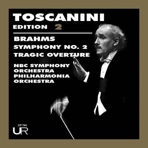 Imagen de apoyo de  BRAHMS, J.: Symphony No. 2 / Tragic Overture (Toscanini Edition, Vol. 2) (NBC Symphony, Philharmonia Orchestra, Toscanini)