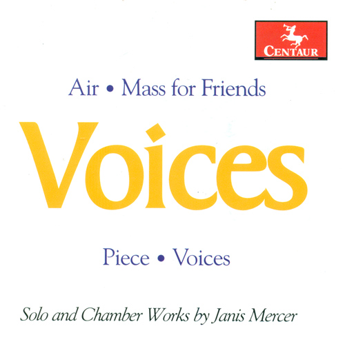 Imagen de apoyo de  MERCER, J.: Mass for Friends / Air / Piece / Voices (Mercer)