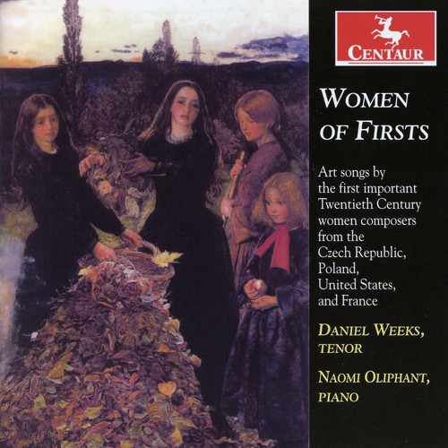 Imagen de apoyo de  Vocal Music (20th Century) - KAPRALOVA, V. / BACEWICZ, G. / BEACH, A. / BOULANGER, L. (Women of Firsts) (Weeks, Oliphant)