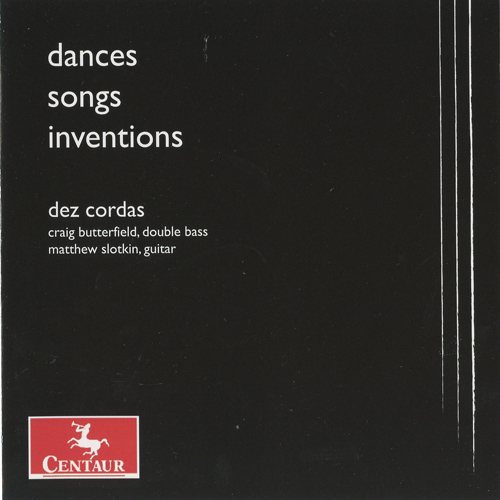 Imagen de apoyo de  Guitar and Double Bass Recital: Dez Cordas - MISEK, A. / PIAZZOLLA, A. / COREA, C. / BACH, J.S. / VILLA-LOBOS, H. (Dances, Songs, Inventions)