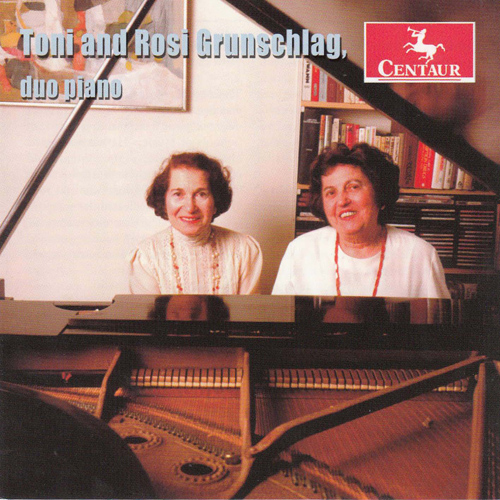 Imagen de apoyo de  Piano Duo Recital: Toni and Rosi Grunschlag - BACH, J.C. / BRAHMS, J. / HUMMEL, J.N. / TRICOMI, K. / INFANTE, M.