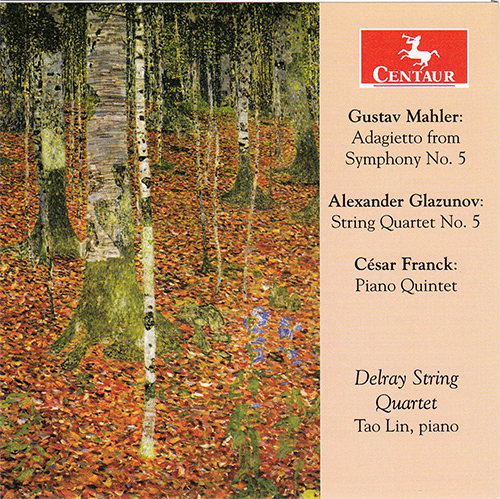 Imagen de apoyo de  Chamber Music - MAHLER, G. / GLAZUNOV, A. / FRANCK, C. (Tao Lin, Delray String Quartet)