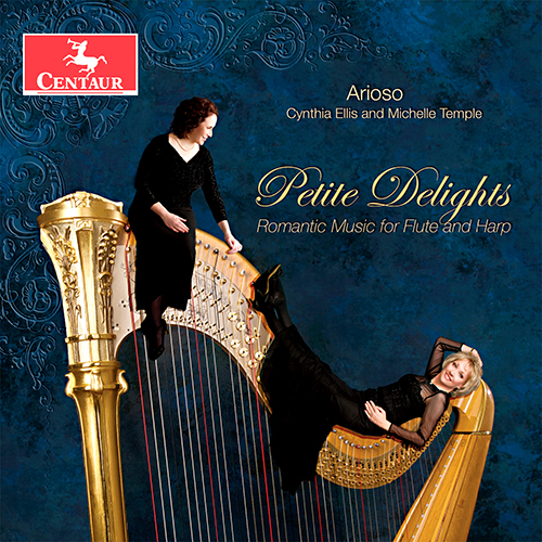 Imagen de apoyo de  Flute and Harp Recital: Arioso - DEBUSSY, C. / GAUBERT, P. / GLINKA, M. / NIELSEN, C. / IBERT, J. / FAURÉ, G. / MOUQUET, J. (Petite Delights)