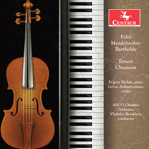 Imagen de apoyo de  Concertos - MENDELSSOHN, Felix / CHAUSSON, E. (Ambartsumian, Rivkin, ARCO Chamber Orchestra, Bulakhov)