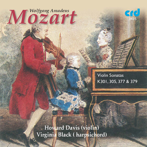 Imagen de apoyo de  MOZART, W.A.: Violin Sonatas Nos. 18, 22, 25, 27 (H. Davis, Black)