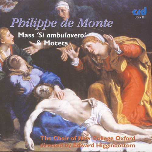 Imagen de apoyo de  MONTE, P. de: Missa Si Ambulavero / Motets (Oxford New College Choir, Higginbottom)