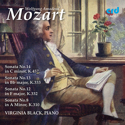 Imagen de apoyo de  MOZART, W.A.: Piano Sonatas Nos. 8, 12, 13, 14 (Black)