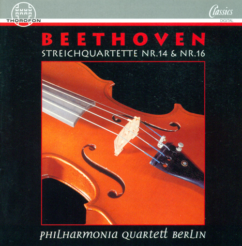 Imagen de apoyo de  BEETHOVEN, L. van: String Quartets Nos. 14 and 16 (Berlin Philharmonia Quartet)