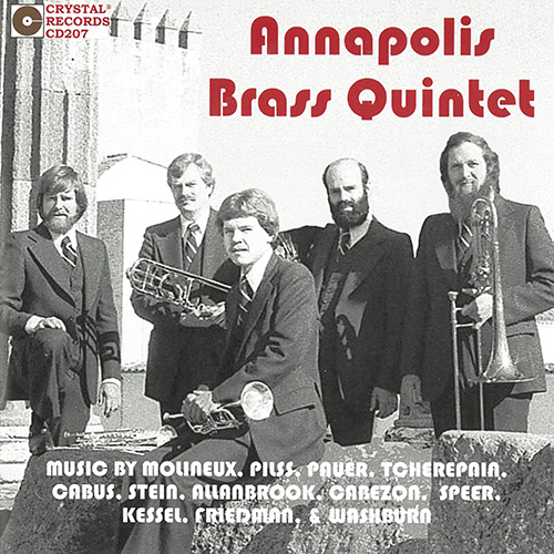 Imagen de apoyo de  Chamber Music (Brass Quintet) - PAUER, J. / TCHEREPNIN, A. / CABEZON, A. de / SPEER, D. / WASHBURN, R. (Annapolis Brass Quintet)