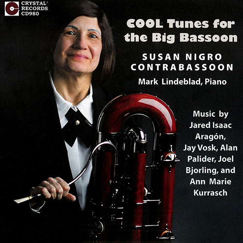 Imagen de apoyo de  Contrabassoon Recital: Nigro, Susan - ARAGÓN, J.I. / VOSK, J. / PALIDER, A. / BJORLING, J. (Cool Tunes for the Big Bassoon)
