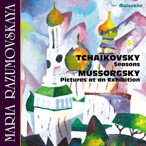Imagen de apoyo de  TCHAIKOVSKY, P.I.: Seasons (The) / MUSSORGSKY, M.P.: Pictures at an Exhibition (Razumovskaya)