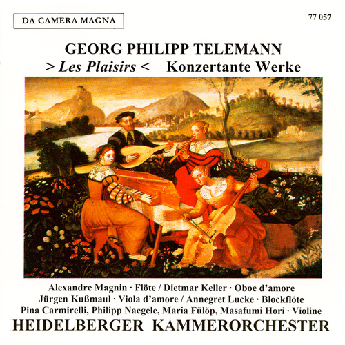 Imagen de apoyo de  TELEMANN, G.P.: Concertos, TWV 40:202, 53:E1, 55:a2 (Magnin, Keller, Kussmaul, Lucke, Heidelberg Chamber Orchestra)