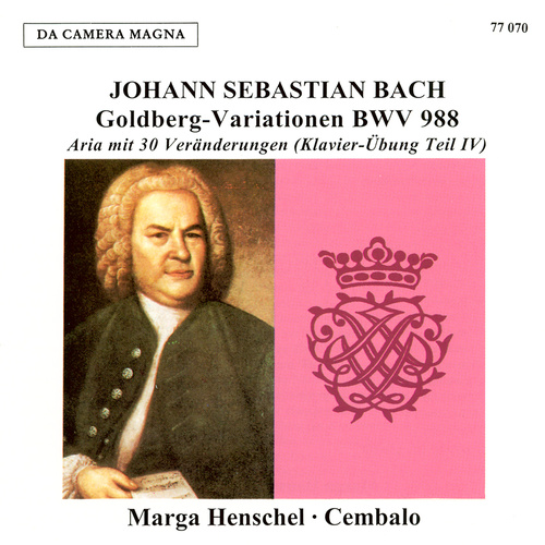 Imagen de apoyo de  BACH, J.S.: Goldberg Variations, BWV 988 (Scheurich-Henschel)