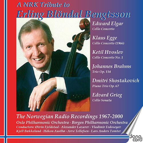Imagen de apoyo de  Cello Music - BRAHMS, J. / ELGAR, E. / GRIEG, E. (A NRK Tribute to Erling Blöndal Bengtsson) (Bengtsson, Austbø, Bækkelund, Fjeldstad) (1967-2000)