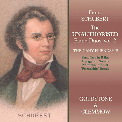 Imagen de apoyo de  SCHUBERT, F.: Unauthorised Piano Duos (The), Vol. 2 (Goldstone, Clemmow)