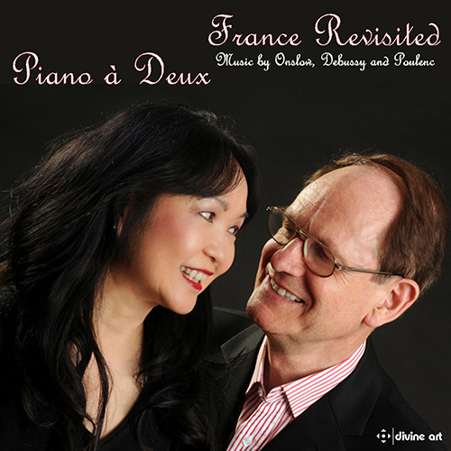 Imagen de apoyo de  Piano Duo Recital: Piano à Deux - ONSLOW, G. / DEBUSSY, C. / STOODLEY, Linda Ang (France Revisited)