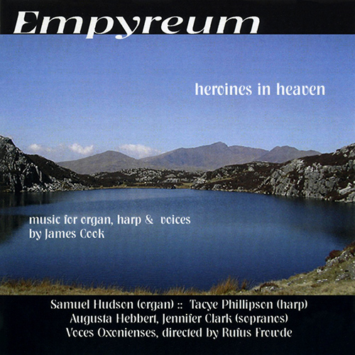 Imagen de apoyo de  COOK, J.: Symphony for Organ and Harp / Trilogy / There is a world above us / Body of Divinity / Heaven's eternal sunshine (Empyreum) (Frowde)