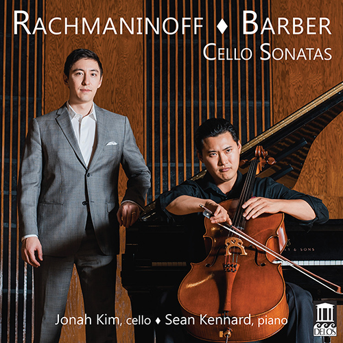 Imagen de apoyo de  RACHMANINOV, S.: Cello Sonata, Op. 19 / BARBER, S.:   Cello Sonata, Op. 6 (Jonah Kim, Kennard)