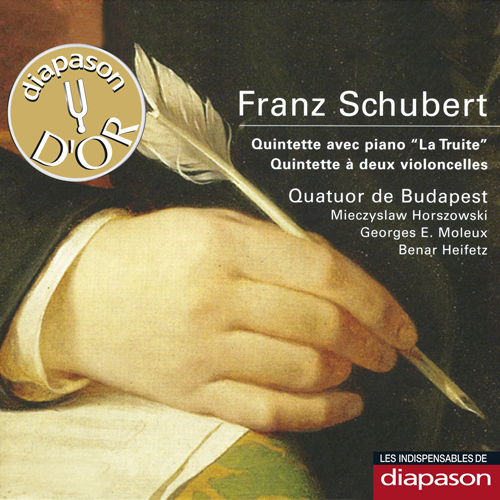 Imagen de apoyo de  SCHUBERT, F.: Piano Quintet, "The Trout" / String Quintet, Op. 163 (Budapest Quartet)