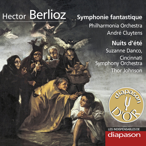 Imagen de apoyo de  BERLIOZ, H.: Symphonie fantastique / Les nuits d'été (Danco, Cincinnati Symphony, Philharmonia Orchestra, Cluytens, Johnson)