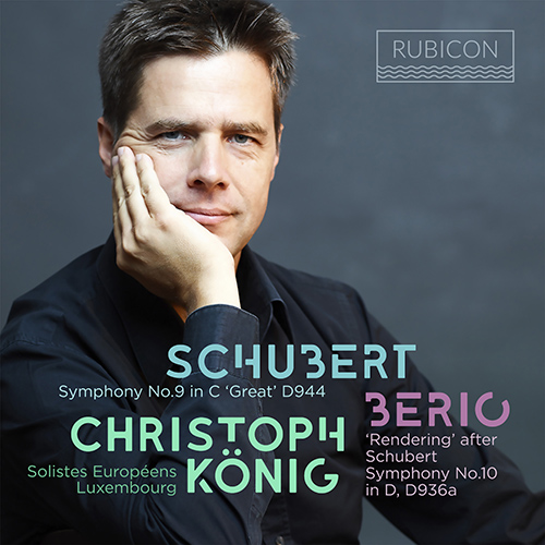 Imagen de apoyo de  SCHUBERT, F.: Symphony No. 9, "Great" / BERIO, L.: Schubert - Rendering (Solistes Européens, Luxembourg, C. König)