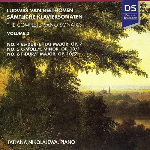 Imagen de apoyo de  BEETHOVEN, L. van: Piano Sonatas (Complete), Vol. 2 - Nos. 4, 5, 6 (Nikolayeva)