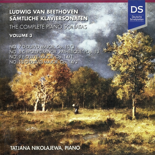 Imagen de apoyo de  BEETHOVEN, L. van: Piano Sonatas (Complete), Vol. 3 - Nos. 7, 8, 9, 10 (Nikolayeva)