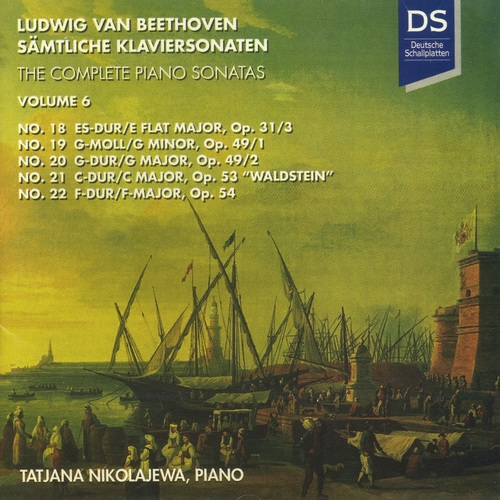 Imagen de apoyo de  BEETHOVEN, L. van: Piano Sonatas (Complete), Vol. 6 - Nos. 18-22 (Nikolayeva)