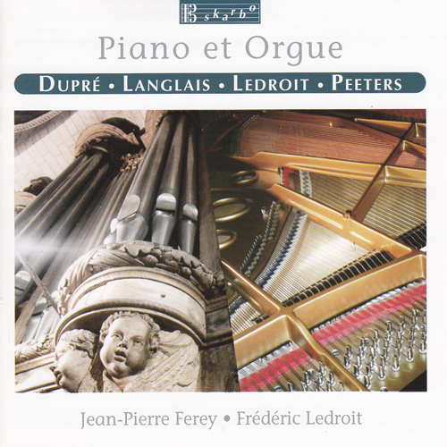 Imagen de apoyo de  Piano and Organ Music - DUPRÉ, M. / LANGLAIS, J. / LEDROIT, F. / PEETERS, F. (Ferey, Ledroit)