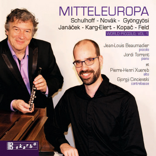 Imagen de apoyo de  Piccolo Recital: Beaumadier, Jean-Louis - SCHULHOFF, E. / NOVÁK, J. / GYONGYOSI, L. / JANÁČEK, L. (Mitteleuropa: World Piccolo, Vol. 1)