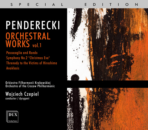 Imagen de apoyo de  PENDERECKI, K.: Orchestral Music, Vol. 1 (Cracow Philharmonic, Czepiel)