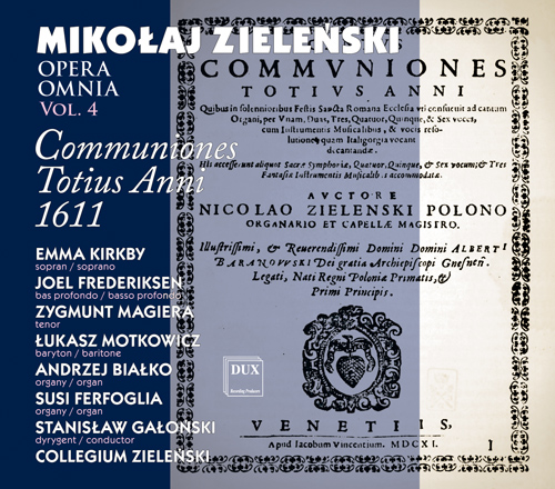 Imagen de apoyo de  ZIELEŃSKI, N.: Communiones totius anni (excerpts) (Opera Omnia, Vol. 4) (Gałoński)