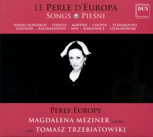 Imagen de apoyo de  Vocal Recital: Meziner, Magdalena - STRAUSS, R. / CHOPIN, F. / GOUNOD, C.-F. / RACHMANINOV, S. / MARTINI, J.-P.-É. / NIN, J. (Le Perle d'Europa)