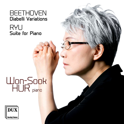 Imagen de apoyo de  BEETHOVEN, L. van: Diabelli Variations / RYU, Jeajoon: Suite for Pianoforte (Won Sook Hur)
