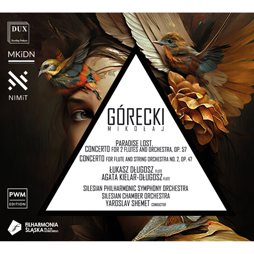 Imagen de apoyo de  GÓRECKI, M.: Paradise Lost / Flute Concerto No. 2 (Długosz, Kielar-Długosz, Silesian Philharmonic, Silesian Chamber Orchestra, Shemet)