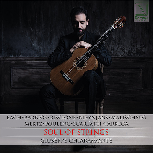 Imagen de apoyo de  Guitar Recital: Chiaramonte, Giuseppe - BACH, J.S. / BARRIOS M.A. / BISCIONE, F. / KLEYNJANS, F. / MALISCHNIG, J. / MERTZ, J.K. (Soul of Strings)