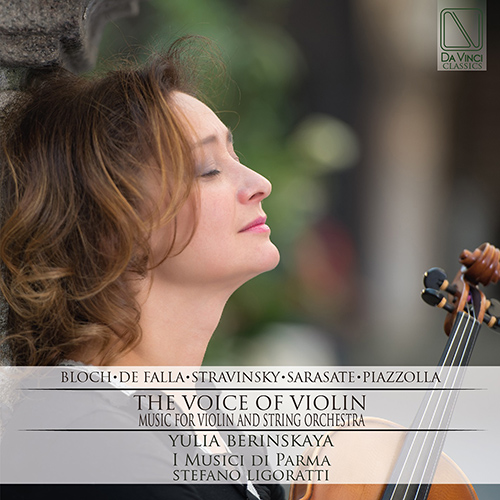 Imagen de apoyo de  Violin and Orchestra Music - BLOCH, E. / FALLA, M. de / STRAVINSKY, I. (The Voice of Violin) (Berinskaya, I Musici di Parma, Ligoratti)