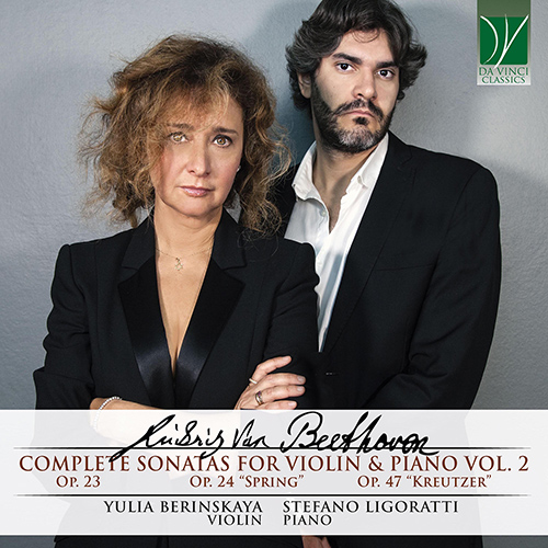 Imagen de apoyo de  BEETHOVEN, L. van: Violin Sonatas (Complete), Vol. 2 (Berinskaya, Ligoratti)
