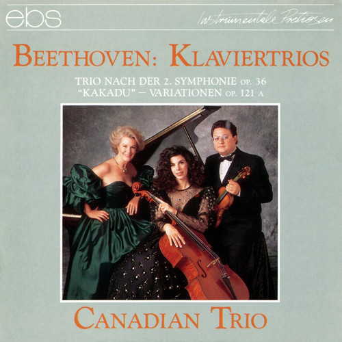 Imagen de apoyo de  BEETHOVEN, L. van: Symphony No. 2 (version for piano trio) / Variations on Wenzel Müller's Ich bin der Schneider Kakadu (Canadian Trio)