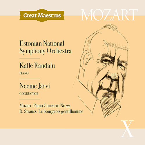 Imagen de apoyo de  MOZART, W.A.: Piano Concerto No. 22 / STRAUSS, R.: Le Bourgeois Gentilhomme (Randalu, Estonian National Symphony, N. Järvi)
