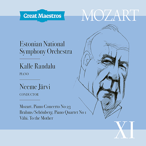 Imagen de apoyo de  MOZART, W.A.: Piano Concerto No. 23 / BRAHMS, J.: Piano Quartet No. 1 (arr. A. Schoenberg) (Randalu, Estonian National Symphony, N. Järvi)