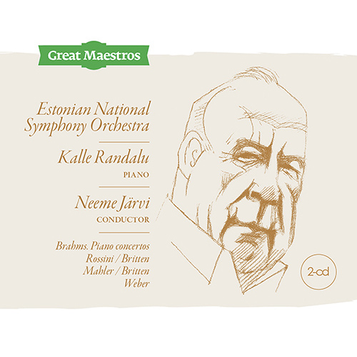 Imagen de apoyo de  BRAHMS, J.: Piano Concertos Nos. 1 and 2 / BRITTEN, B.: Soirées musicales / Matinées musicales (Great Maestros, Vol. 6) (Randalu, N. Järvi)