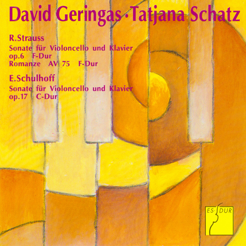 Imagen de apoyo de  STRAUSS, R.: Cello Sonata / Romanze in F Major / SCHULHOFF, E.: Cello Sonata (Geringas, Schatz)