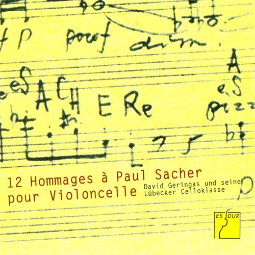 Imagen de apoyo de  Cello Music - BRITTEN, B. / HALFFTER, C. / HENZE, H.W. / BECK, C. / HOLLIGER, H. (12 Hommages a Paul Sacher) (Geringas, Lubeck Cello Class)