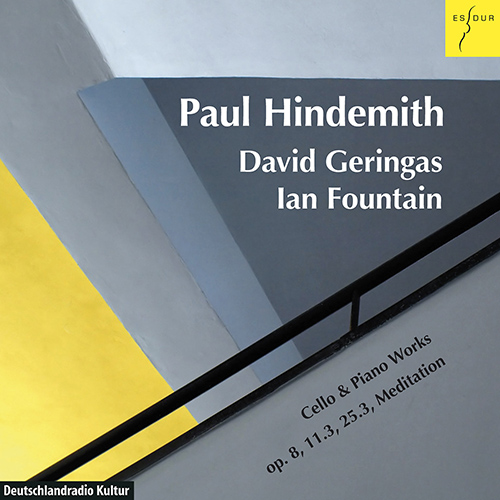 Imagen de apoyo de  HINDEMITH, P.: Cello and Piano Works - 3 Stücke / Cello Sonatas / Nobilissima visione: Meditation (Geringas, Fountain)