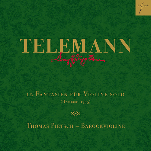 Imagen de apoyo de  TELEMANN, G.P.: 12 Fantaisies: Nos. 1-12, TWV 40: 14-25 (Pietsch)